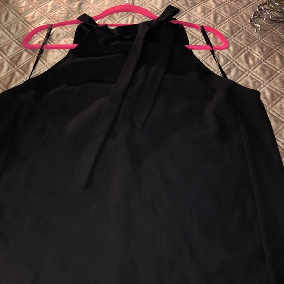 Ann Taylor halter Top with bow L - Picture 3 of 6